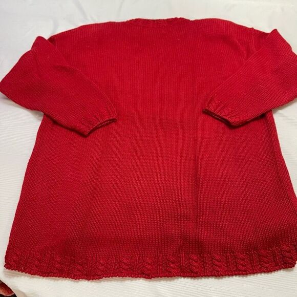 Tiara International VTG Toy Store Red Christmas Sweater Size Large - Picture 8 of 9